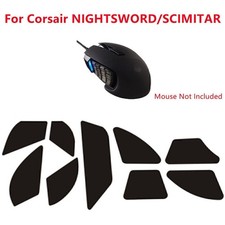 1 Set 0.6mm Thick Mouse Feet Glides Skates For Corsair NIGHTSWORD SCIMITAR Mouse