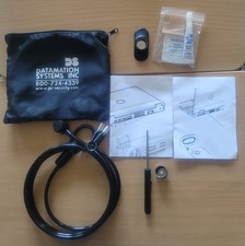 NEW Datamation Laptop Security Cable Lock 2 Keys DS-SNAP-IT-MXG DS-SNAP-IT-MXS
