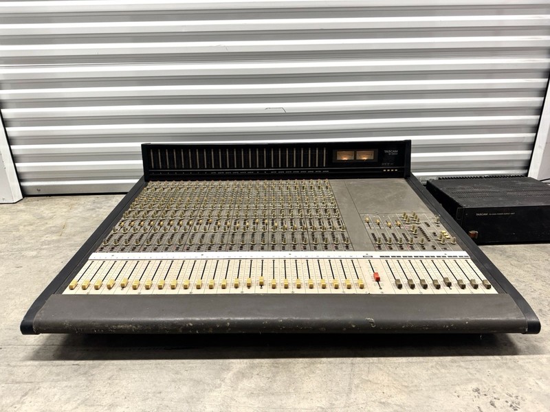 TASCAM M-3500-24 24-Channel 8-Bus Mixing Console w/ PS-3500 PSU