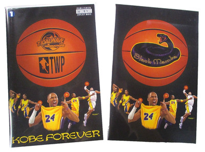 2X CVRS TIDALWAVE KOBE BRYANT #1 LAS ANGELES LAKERS KOBE FOREVER #1 #24 #8 HH156