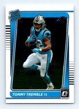#282 2021 Donruss Optic Rated Rookies - Tommy Tremble RC Carolina Panthers