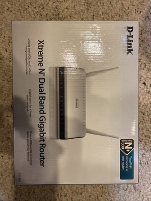 D-Link Xtreme N Dual Band 4-Port Gigabit Wireless Router (DIR-825) - New In Box