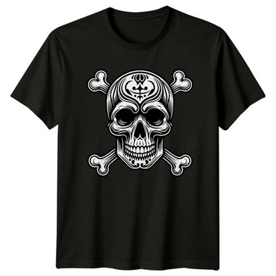 Dark Art Skull God Mens T-Shirt Gothic