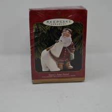 1997 Hallmark Santas Polar Friend Archives Collection Ornament IOB QX6755