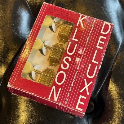 Kluson Deluxe L3+R3 Gold Tuner Gibson Style Vintage Set