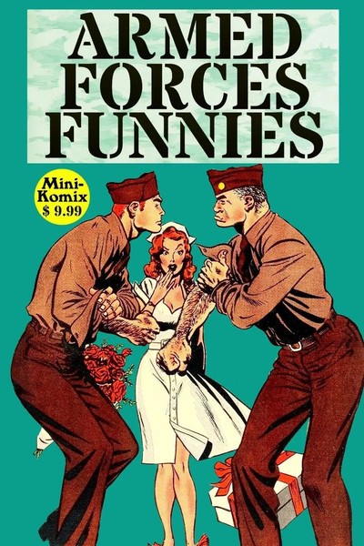 Armed Forces Funnies Mini Komix Taschenbuch Kartoniert / Broschiert Englisch-image
