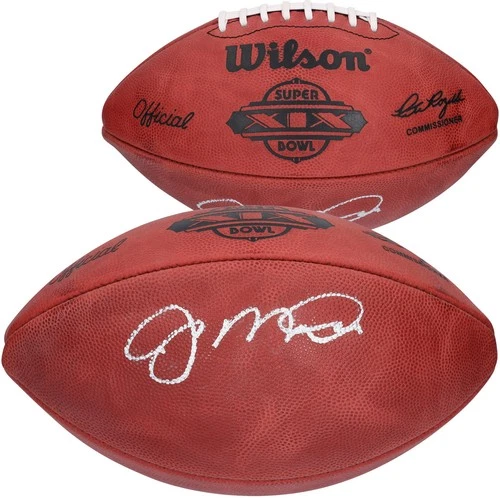 Joe Montana San Francisco 49ers Signed Super Bowl XIX Pro Football