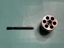 USED BERETTA STAMPEDE REVOLVER CYLINDER NICKEL .357 MAG CENTER PIN 1873 *READ*