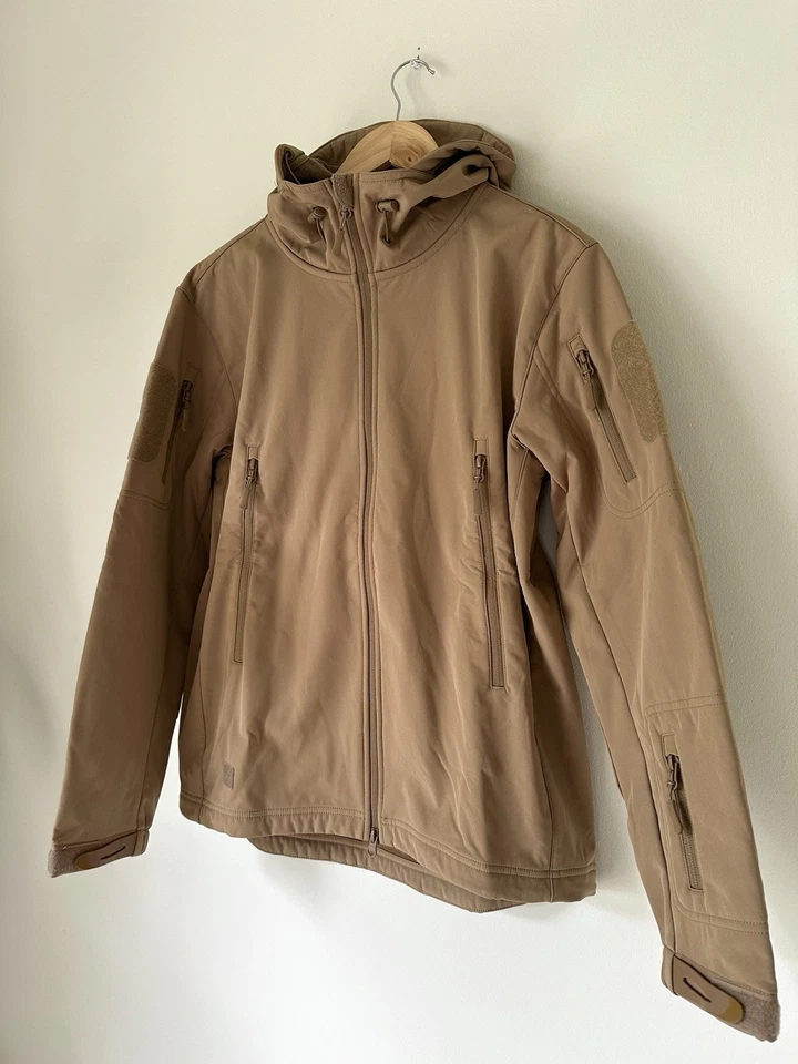 Waterproof Tactical Soft Shell Jacket Coat Windbreaker Outdoor Work Hiking Sz S - Image 2 of 4