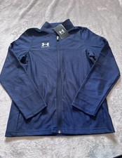 Under Armour Boys Blue Challenger Full Zip Jacket YMD 9-10 Years BNWT