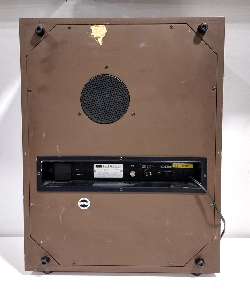 Sansui QD-5500 Vintage 4 Channel Stereo Reel to Reel Tape Deck Partially Tested - Image 3 of 4