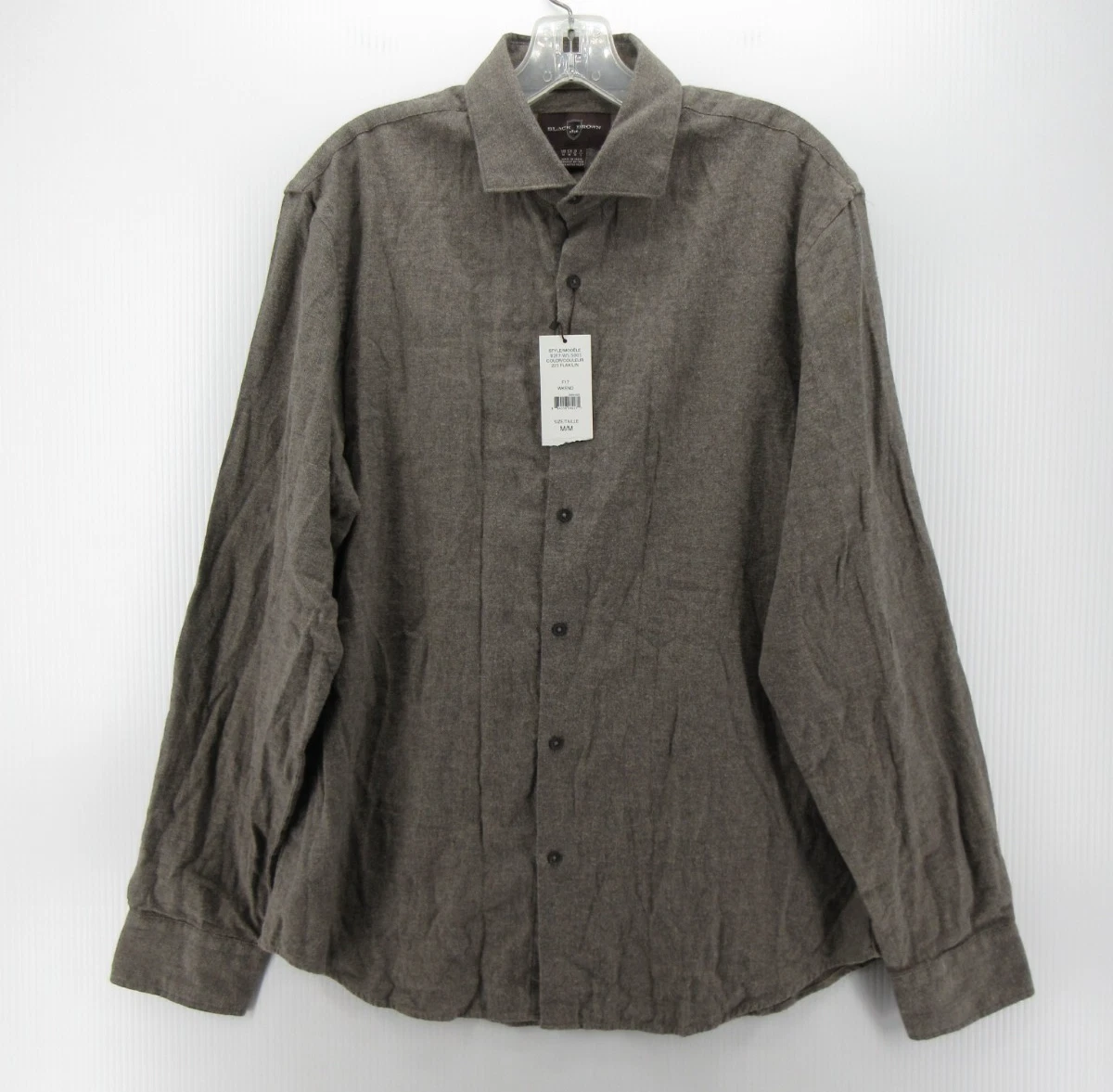 Black Brown 1826 Casual Button-Down Shirts for Men for sale - eBay