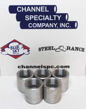1 1/2" Aluminum Threaded Coupling Sch40: Lot of 5 