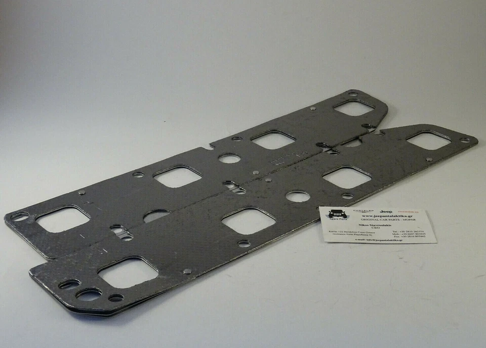 Exhaust Manifold Gasket Set Jeep Grand Cherokee WH 05-08 5.7L 53013944AA New OEM - Image 2 of 4