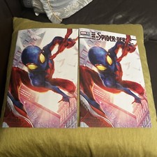 MARVEL EDGE OF SPIDER-VERSE #3 IVAN TAO ORIGIN OF SPIDER-BOY VIRGIN VARIANT SET