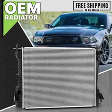 2789 Aluminum Cooling Radiator OE Replacement for 2005-2014 Ford Mustang AT/MT
