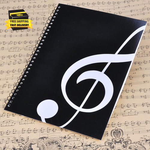Coguzed 100 Pages Blank Sheet Music Notebook - 26X19Cm Staff Paper for Musicians - Imagen 6 de 6