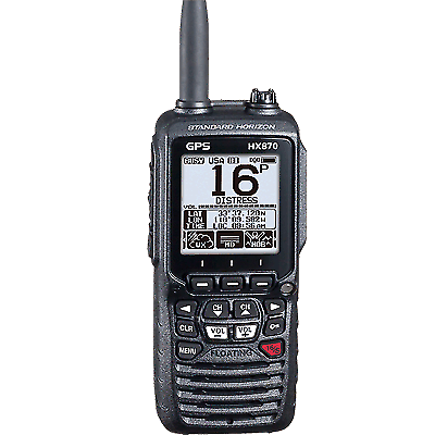 Standard Horizon Hx870 6w Floating Handheld Vhf Radio For Sale Online Ebay