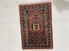 Tapis Oriental Noué à la Main Super Bidjar Auto Tapis de Sol 60 X 40 CM Neuf
