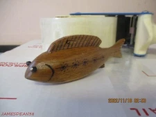 DICK DON TRUDELL ICE FISHING SPEARING DECOY CONTEMPORARY XMAS ORNAMENT 7