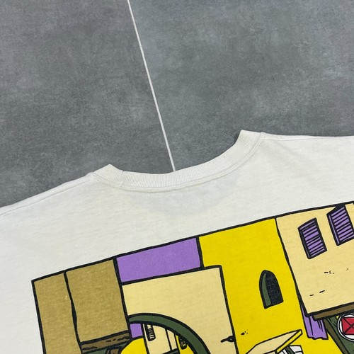 Vintage The Adventures Of Tintin The Crab with The Golden Claws T-Shirt Size M - Picture 23 of 24