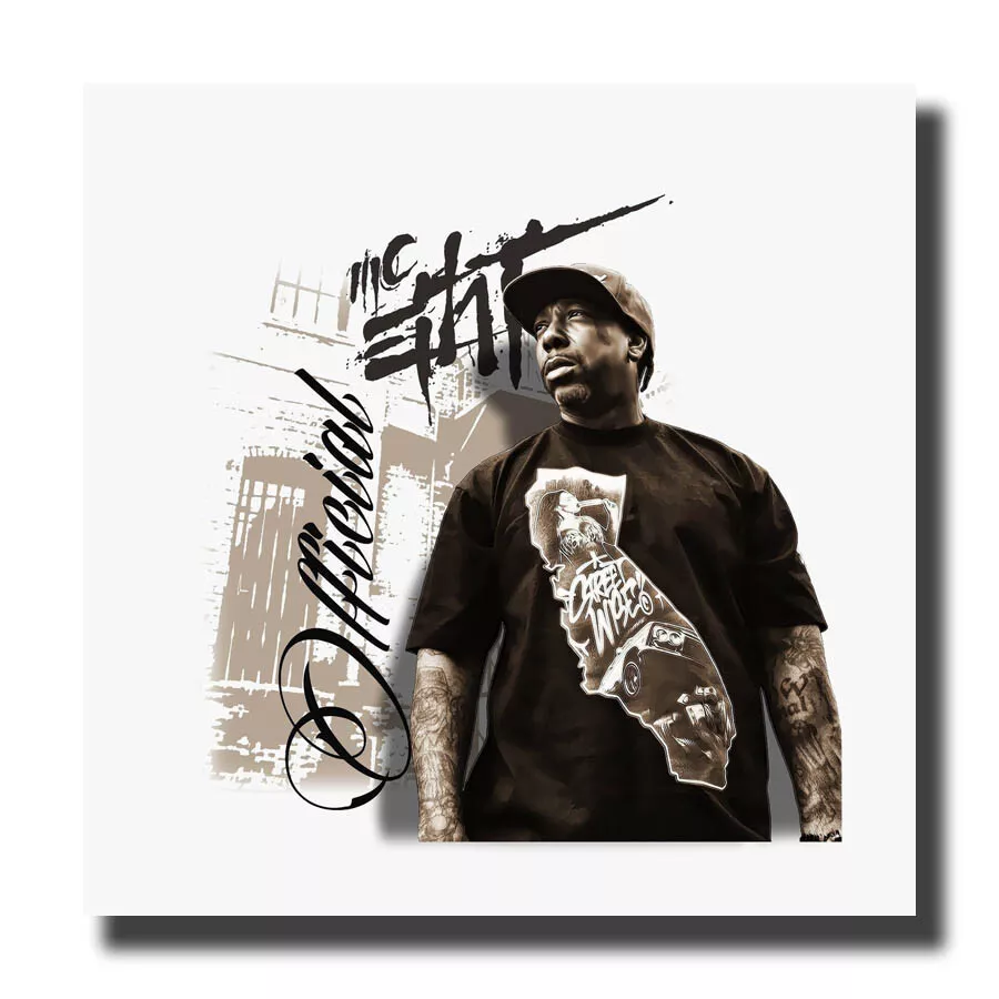 MC Eiht Fabric Poster Official Rap Music Art Print N543