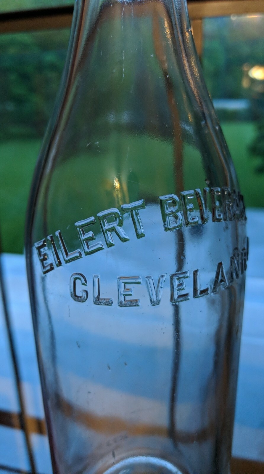 Quart Eilert Beverage Company Hand Finished Top Beer Bottle Cleveland Ohio OH eBay