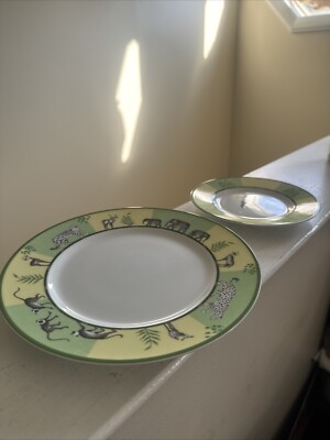 Hermes Africa Porcelain Dinner Plates | eBay