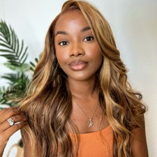 UNice Mongolian Highlights Blonde Body Wave Bundles Human Hair Weaves Extensions