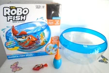 Robo Alive Robo Fish Swim'n Fish Bowl Playset Open Box