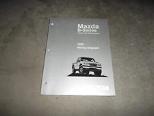 1998 Mazda B2500 B3000 B4000 B-Series Truck Electrical Wiring Diagram Manual