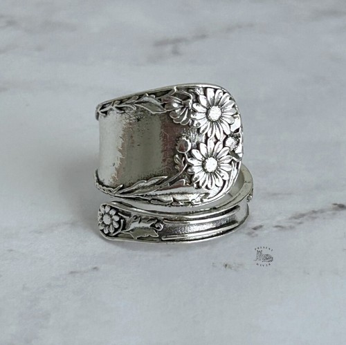 Vintage Spoon Ring – Adjustable Silver Ring for Women, Perfect Gift Idea - 第 2/5 張圖片