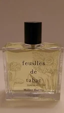 MILLER HARRIS FEUILLES DE TABAC 3.4 OZ / 100 ML EAU DE PARFUM SPRAY-NEW- UNBOXED