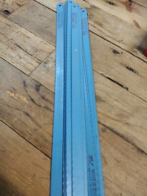 Vintage 12'' Hacksaw Blades 12''X 24T Tooth 1224 All Hard (Qty of 18 Blades)
