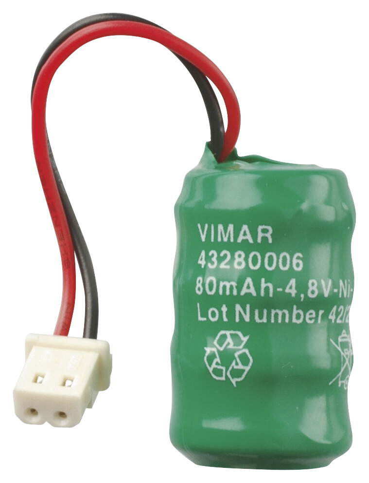 VIMAR 00910 Rechargeable Emergency Battery Ni-MH 4.8V 80mAh 
