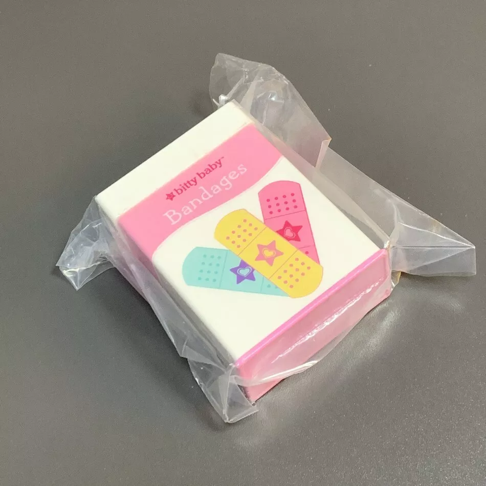 American Girl Doll Bitty Baby Check Up Set Bandage Box Accessory
