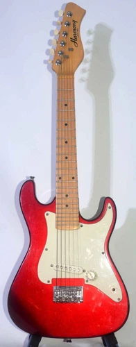 Harmony Electric Guitar Mini Traveler Good Condition ProSetUp Gig Bag.