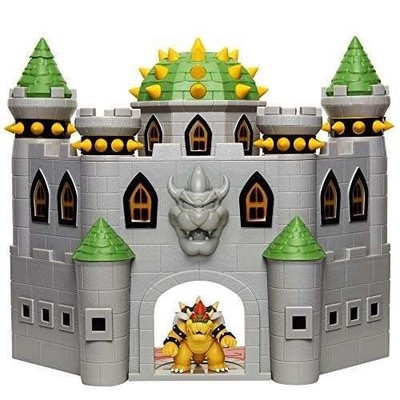 Super Mario Nintendo Deluxe Bowser's Castle Playset With 2.5'' Exclusive Articula