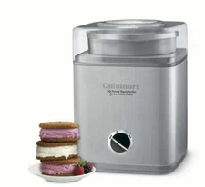 2 Quart Frozen Yogurt-Sorbet & Ice Cream Maker Full-Automation Integration New