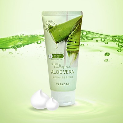 aloe soothing cleansing foam