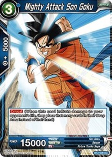 Super Dragon Ball Heroes card Son Goku GT MM2-038 Meteor Mission
