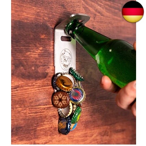 Ivalio Magnetischer FlaschenöFfner | BieröFfner Mit Starkem Magnet | Wand- & K-image