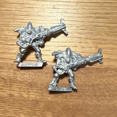Warhammer 40K - 2x Eldar Warp Spider - Metall - OOP 1994 - 2nd Edition