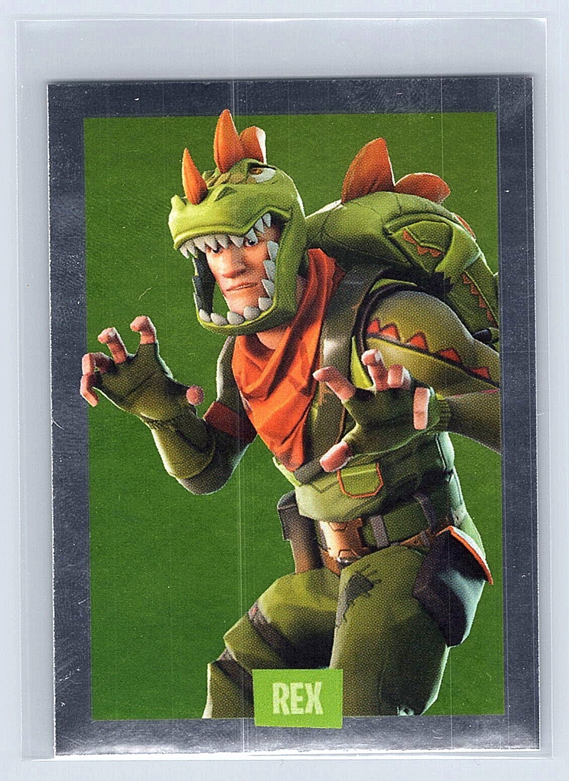 2019 Panini Fortnite Ready To Jump Rex Chrome Sticker Fortnite 131 eBay