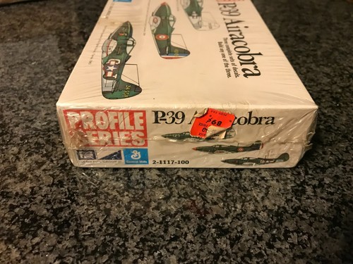 ✰SHIPS FREE/US✰ MPC P-39 AIRACOBRA   *PROFILE SERIES* SEALED - Picture 3 of 3