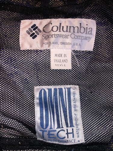 VTG Columbia Omni Tech Jacket Men’s L USA Made *BUNDLE & SAVE* $1 SHIPS MORE - Picture 5 of 6