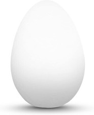 10 Stück Styroporeier 8 cm Eier aus Styropor weiß Deko-Styroporeier Ostereier