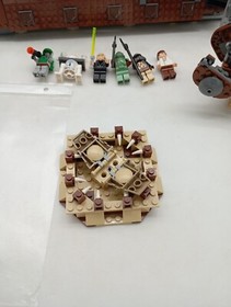 LEGO 6210 Jabba's Sail Barge GOOD ORIGINAL BOX BOX Figures 75020 75397 RARE Vintage Retro