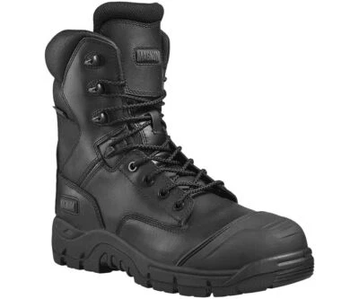 Magnum Rigmaster S3 black waterproof side-zip composite toe/midsole safety boot