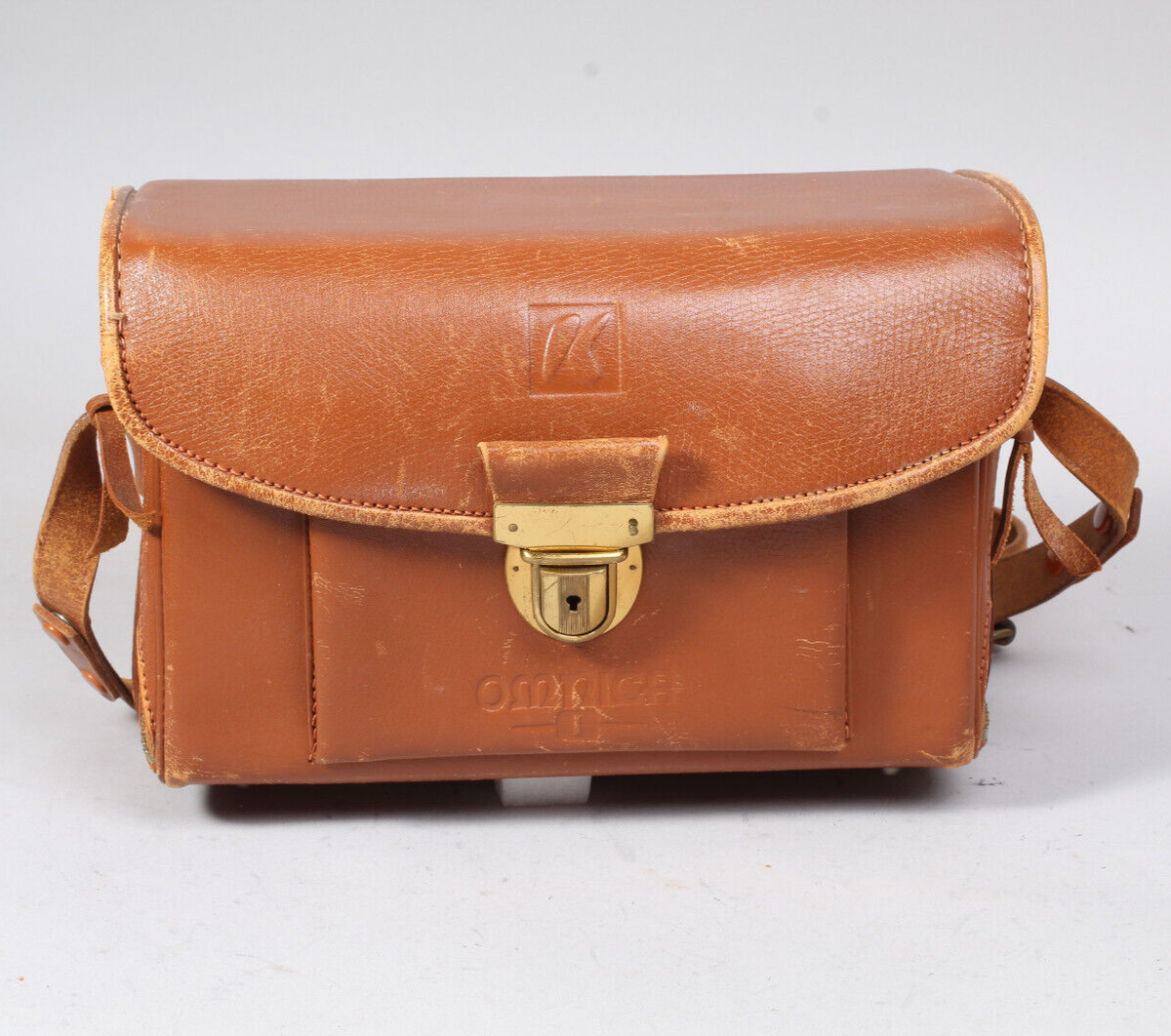 VINTAGE OMNICA 1 LEATHER CAMERA BAG FOR LEICA & ACCESSORIES MADE